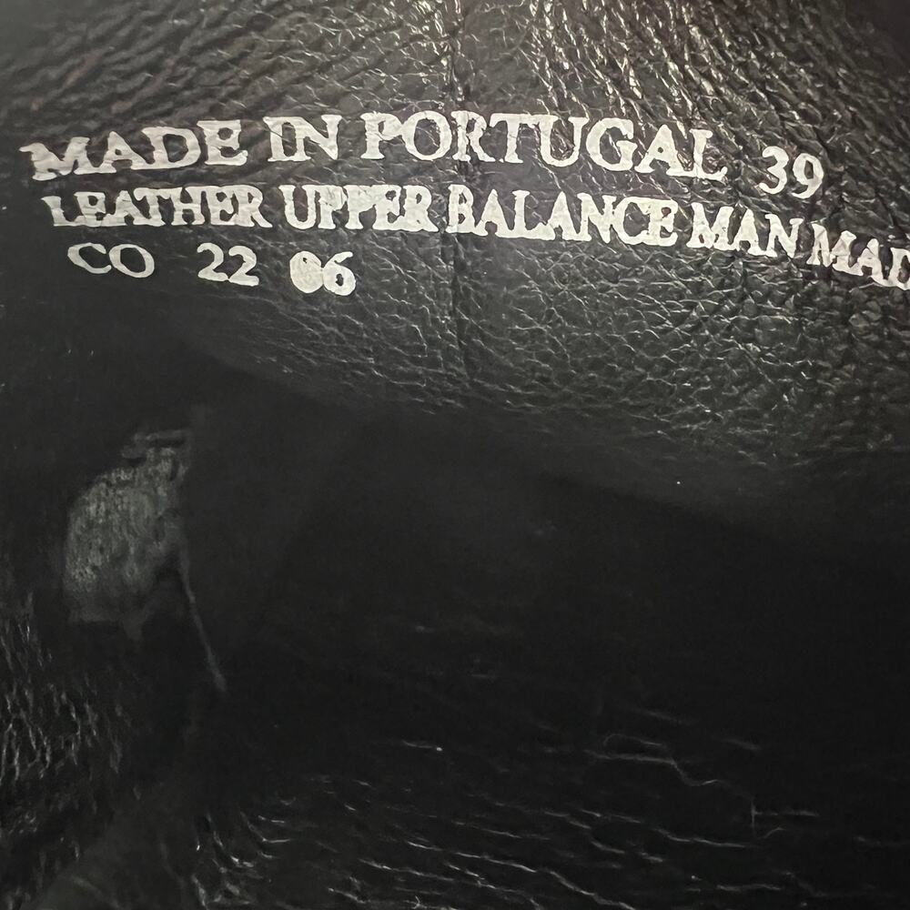 Vintage Y2K Dansko Mule Clog Women EU 39 US 8.5-9 Cognac Brown Leather FLAW READ - Picture 10 of 11